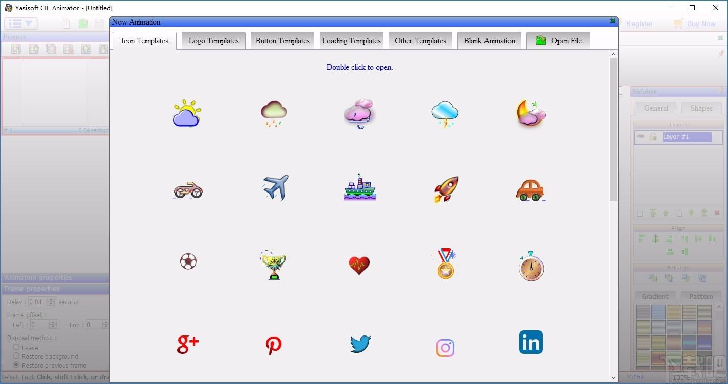Yasisoft GIF Animator下载,动画制作,gif制作,作图工具