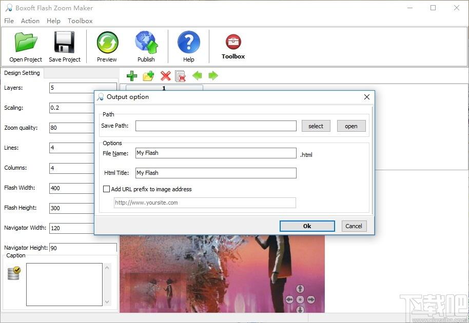 Boxoft Flash Zoom Maker下载,Flash制作软件,动画制作,flash制作